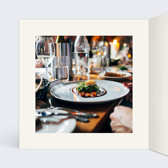 Carte de Noël  Bon pour mobylette Intérieur Gauche