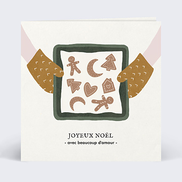 Carte de Noël virtuelle 2023 Petits Biscuits