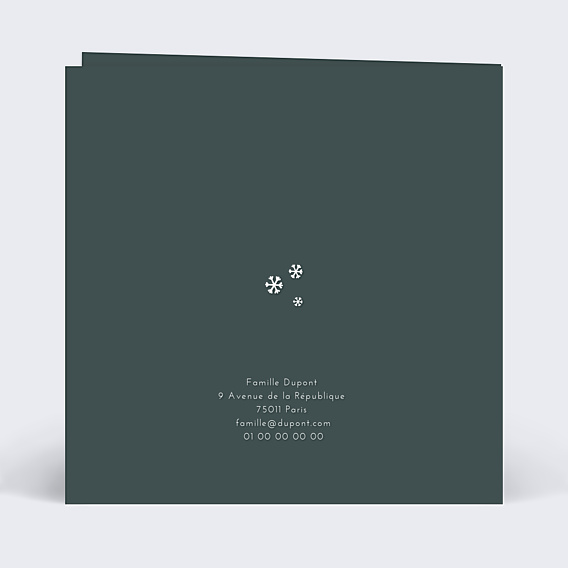 Carte de Noël Bon Pour Ours