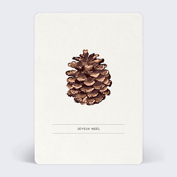 Carte de Noël Pin