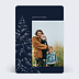 Carte de Noël  Sous la neige photo Recto