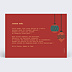 Carte de Noël  Bon pour shopping Verso