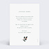 Carte de Noël  Grande Typographie Noël Verso