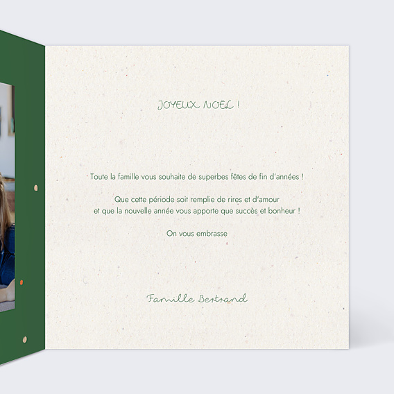 Carte de Noël Sapin Fantasque