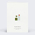 Carte de Noël  Sapin en Cadeaux Verso