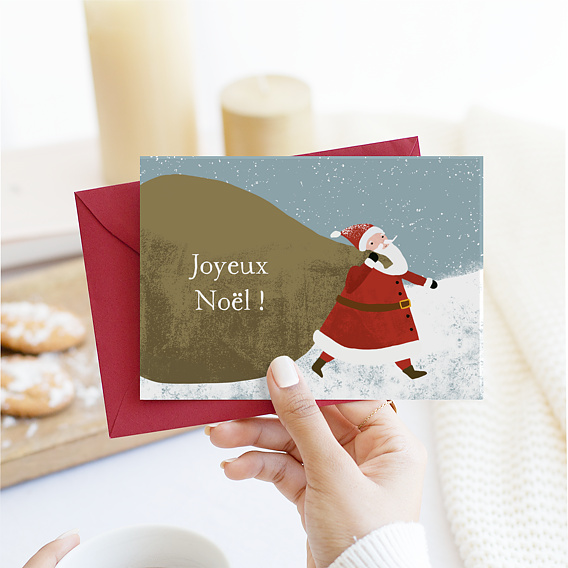 Carte de Noël  Gros Sac Après 4