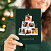 Carte de Noël Famille Sapin