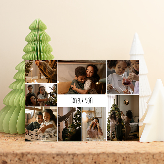 Carte de Noël Joyeux Noël