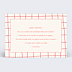 Carte de Noël Plaid Rouge