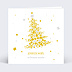 Carte de Noël  Sapin Étoilé 