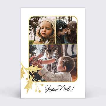Carte de Nol  Houx