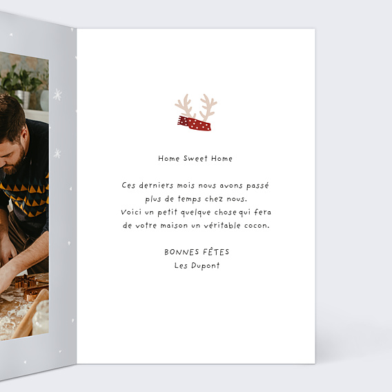 Carte de Noël Robert le Rêne