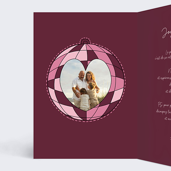 Carte de Noël Briller toute l'année - Alicia Flipo x Popcarte
