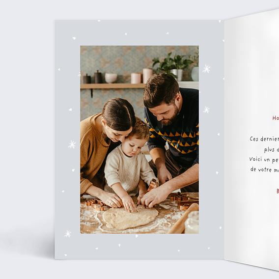 Carte de Noël  Robert le Rêne Intérieur Gauche