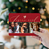 Carte de Noël  Multiphotos Rouge Après 4