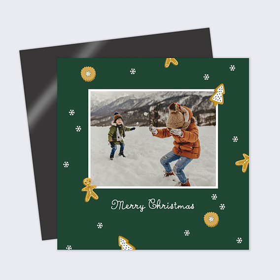 Carte de Noël  Pain d'Épices 