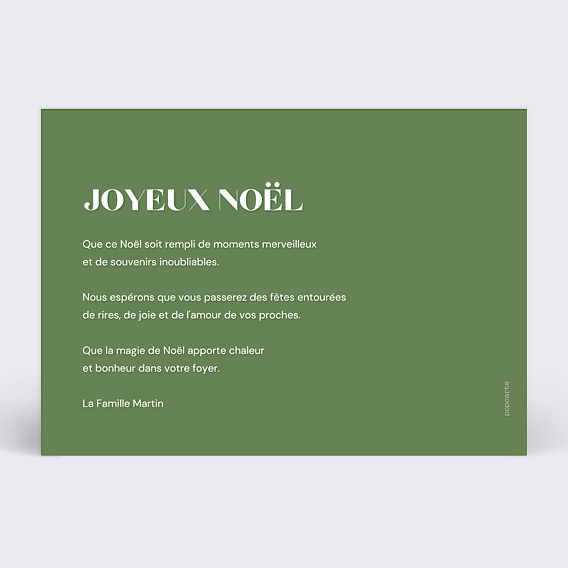 Carte de Noël Triptyque coloré