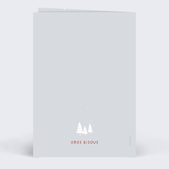 Carte de Noël Robert le Rêne Verso