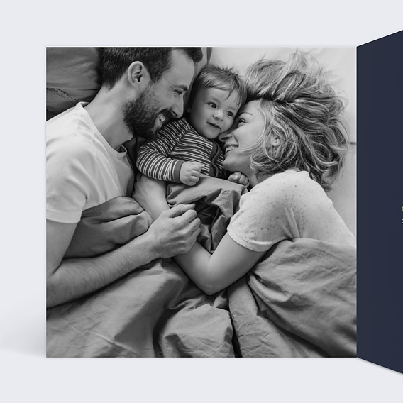 Carte de Noël  Boules Magiques Intérieur Gauche