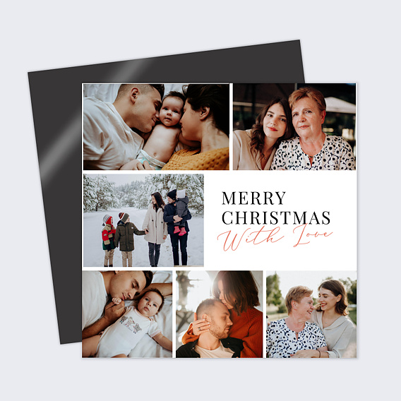 Carte de Noël  Bel Hiver