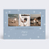 Carte de Noël Multiphotos et Flocons
