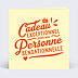Carte de Noël  Cadeau exceptionnel