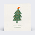 Carte de Noël  Sapin Fantasque