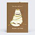 Carte de Noël Chat'pin