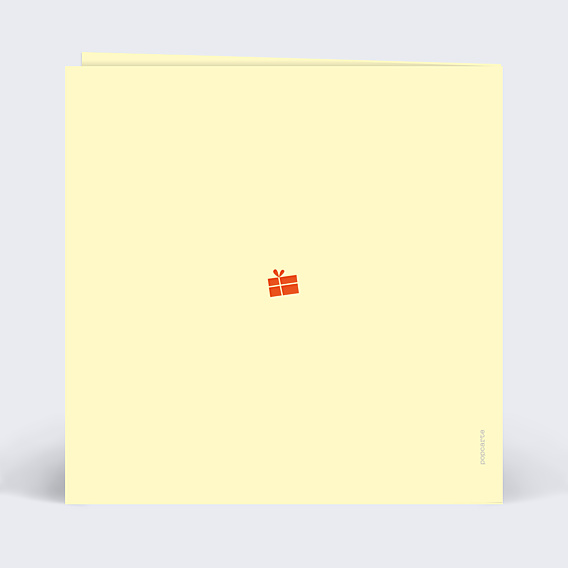 Carte de Noël Cadeau exceptionnel
