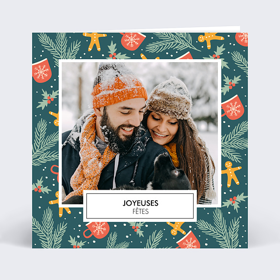 Carte de Noël  Petit Pain d'Épices Recto