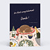 Carte de Noël Complètement dinde