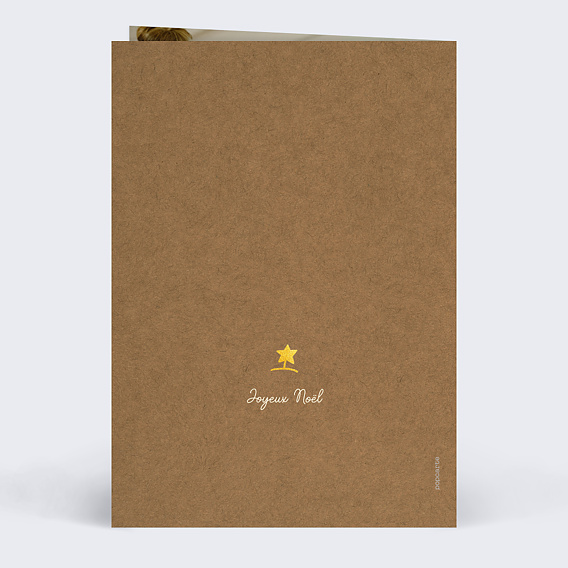 Carte de Noël  Chat'pin Verso