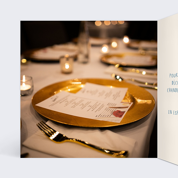 Carte de Noël Carte Cadeaux Intérieur Gauche