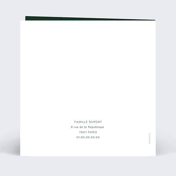 Carte de Noël Sapin Graphique