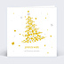 Carte de Noël Sapin Étoilé