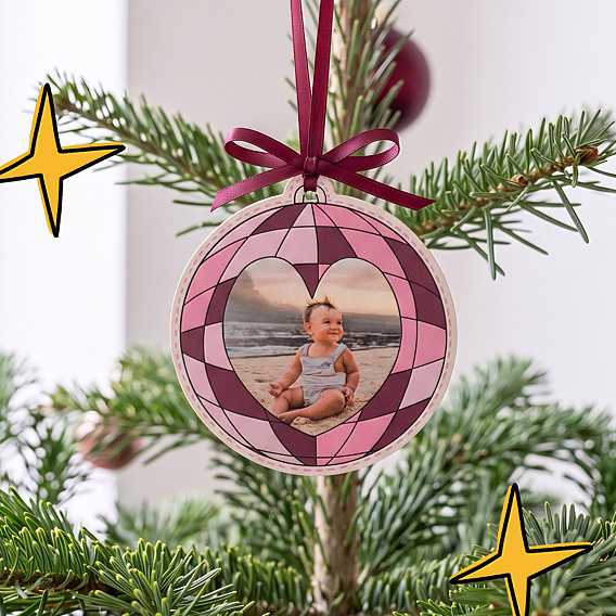 Carte de Noël Briller toute l'année - Alicia Flipo x Popcarte