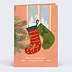 Carte de Noël Soirée d'Hiver