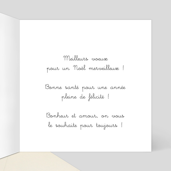 Carte de Noël Coloriage Couronne Intérieur Droit