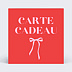 Carte de Noël  Beau cadeau