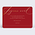 Carte de Noël Multiphotos Rouge