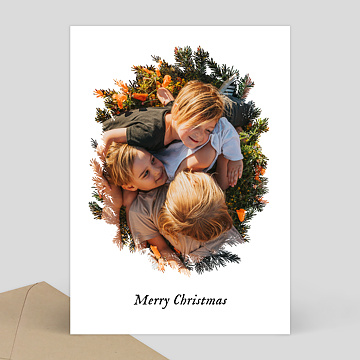 Personnalisé Noël Noël Merci cartes carte postale y compris enveloppes 23