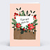 Carte de Noël  Enveloppe Recto