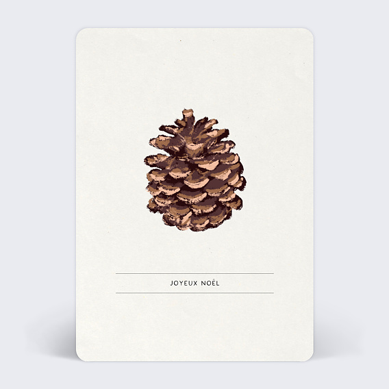 Carte de Noël Pin