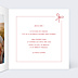 Carte de Noël Cadeau ruban photos