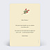 Carte de Noël Essence d'hiver