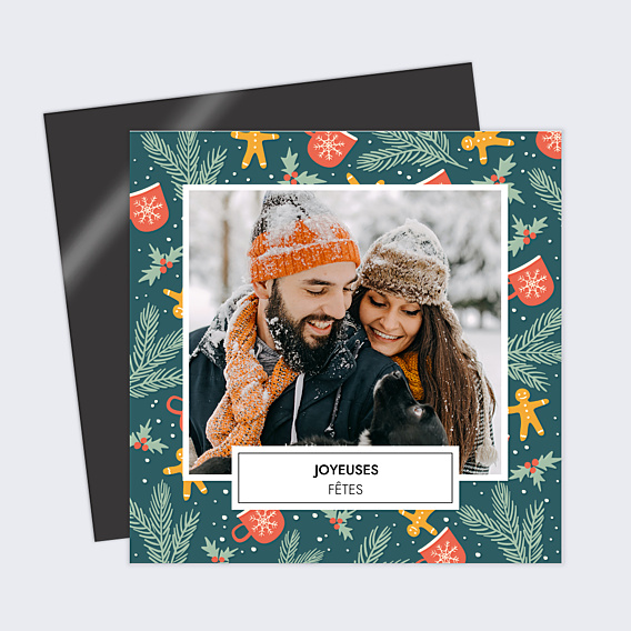 Carte de Noël Petit Pain d'Épices