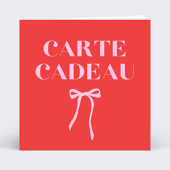 Carte de Noël  Beau cadeau