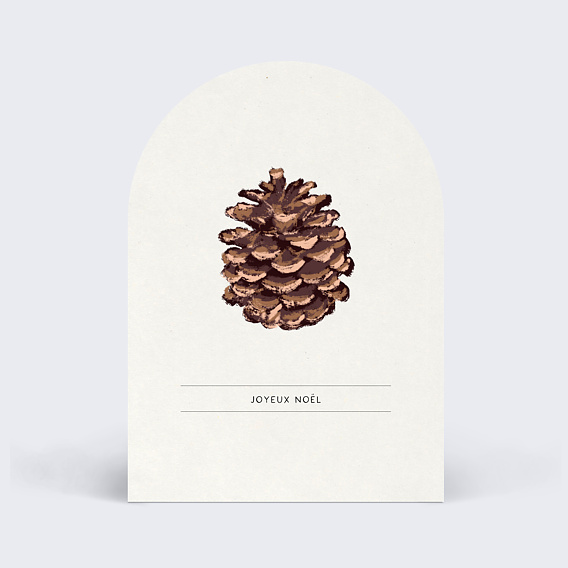 Carte de Noël Pin