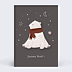 Carte de Noël Ourson