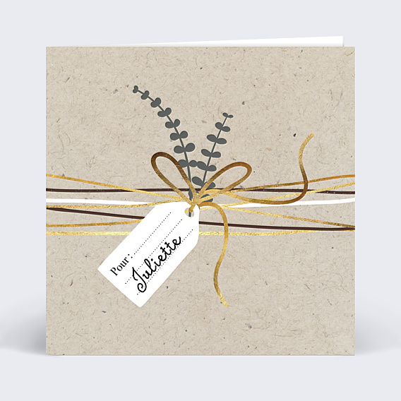 Carte de Noël Carte Cadeau 